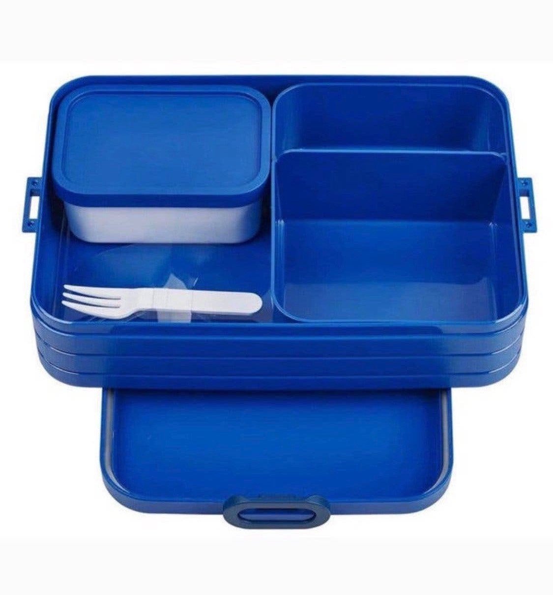 Bento lunchbox Take a Break large - Vivid blue, Blauw, Nieuw, Ophalen of Verzenden, Vaatwasserbestendig