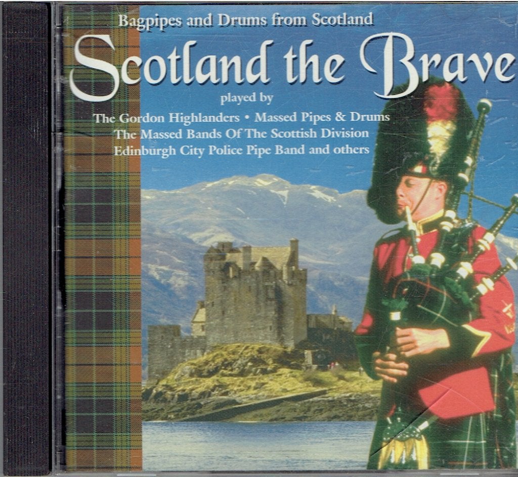 Hafabra Scotland the Brave-Bagpipes and Drums from Scotland, Cd's en Dvd's, Gebruikt, Wereldmuziek, Ophalen of Verzenden, Inclusief doosje