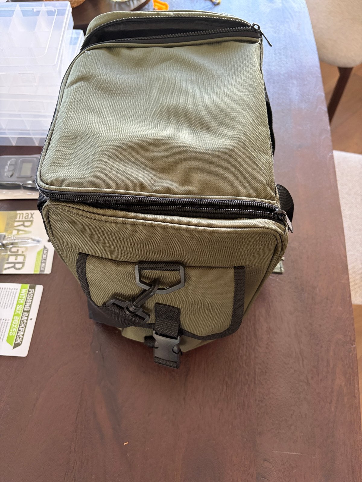 Max Ranger Vistasrugzak met 6 tackleboxen, Ophalen, Nieuw, Koffer of Tas