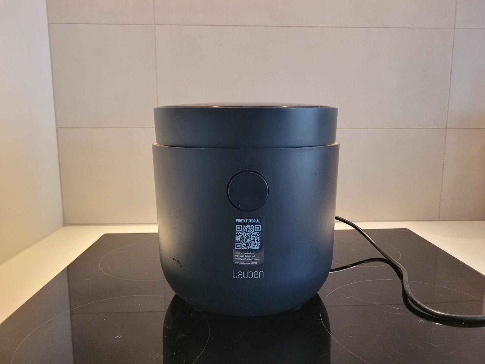 Lauben rijstkoker, Rice cooker, with low sugar fonction, Ophalen, Zo goed als nieuw