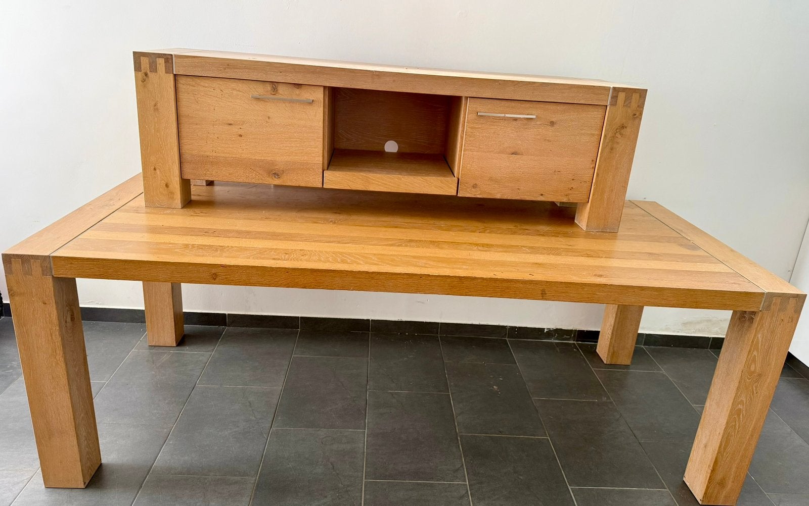 Tafel, Ophalen, 200 cm of meer, 50 tot 100 cm, Zo goed als nieuw