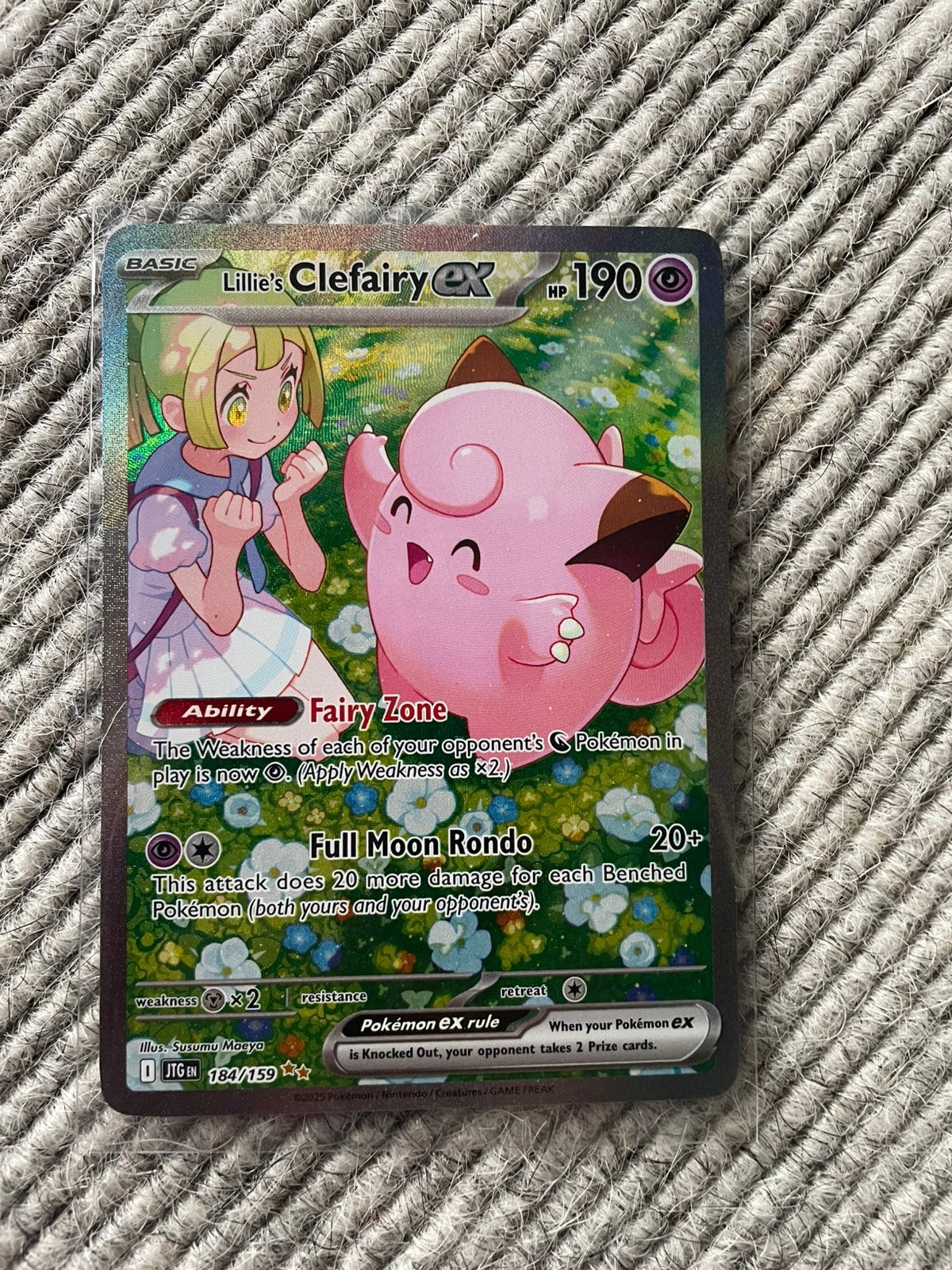 Lillie’s Clefairy en wat hitjes, Hobby en Vrije tijd, Verzamelkaartspellen | Pokémon, Verzenden, Zo goed als nieuw