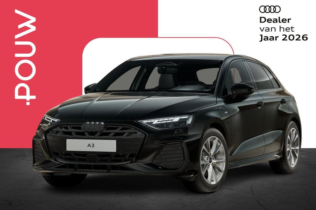 Audi A3 Sportback 40 TFSI e 204pk S Edition | Trekhaak Afnee, Auto's, Audi, 12 maanden, 1498 cc, 4 cilinders, 150 min