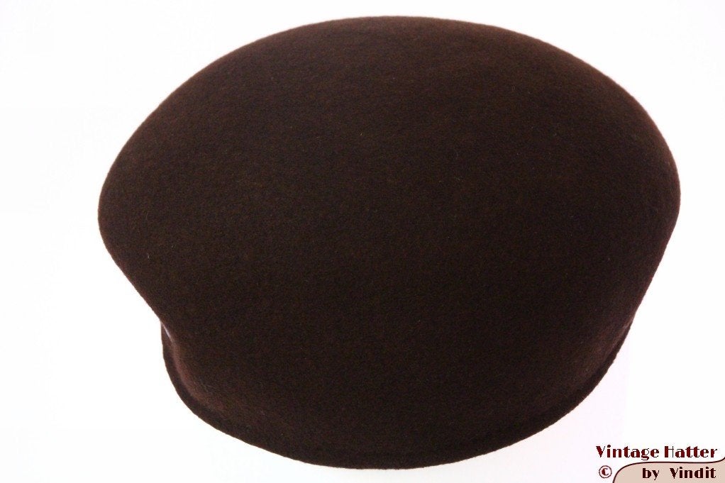 Voorgevormde pet Borsalino Travel bruin vilt 56 nieuw unisex, 56 of 57 cm (M, 7 of 7⅛ inch), Ophalen of Verzenden, Pet, Nieuw