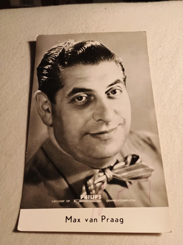 Max van praag, Verzenden, Zo goed als nieuw, Levenslied of Smartlap, Voor 1960