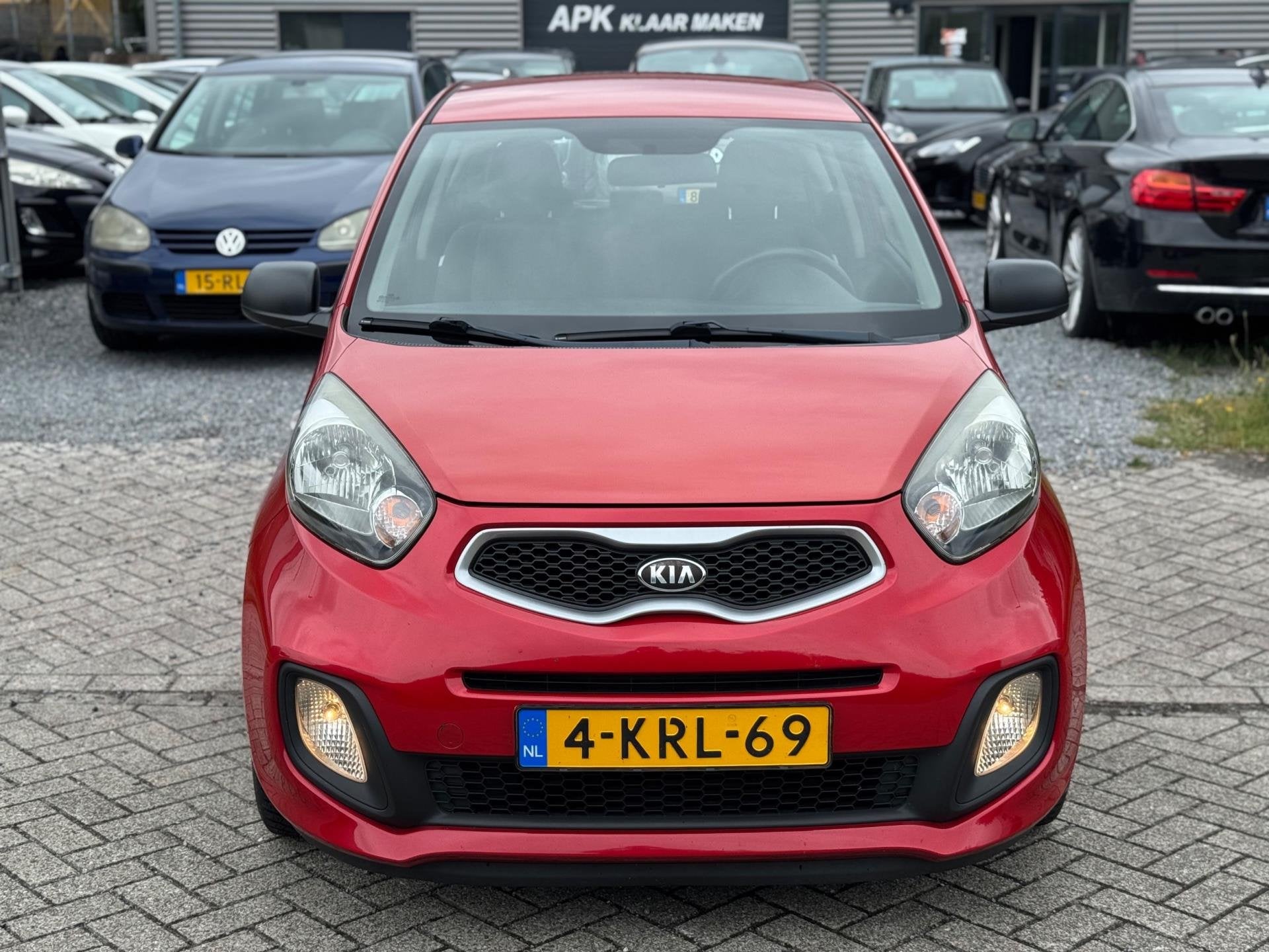 Kia Picanto 1.0 CVVT ISG Airco 2014 Nap, Voorwielaandrijving, Euro 5, Gebruikt, 400 kg