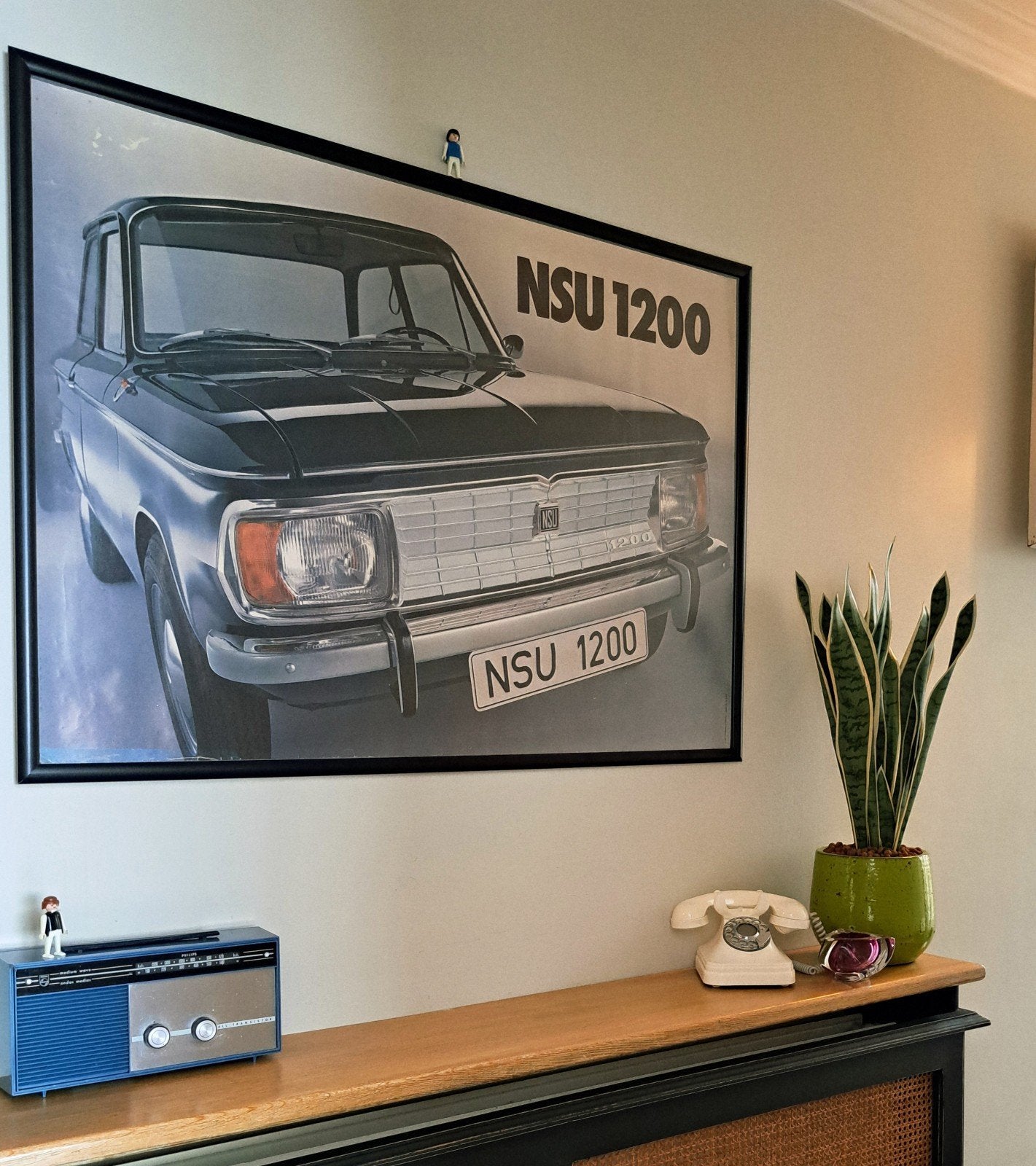 NSU Prinz Quickly Prima Poster A0 origineel formaat, Verzamelen, Ophalen of Verzenden, Nieuw, A1 t/m A3, Film en Tv