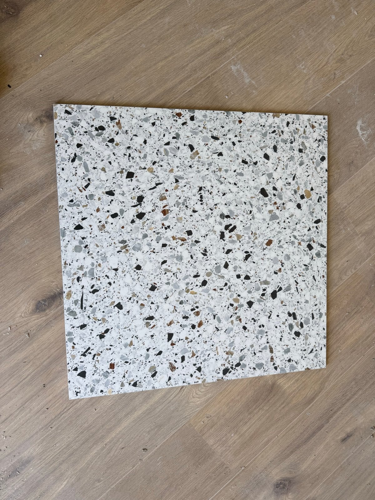 60x60 Terrazzo Tegels ENERGIEKER - Nieuwstaat, Ophalen, Nieuw, Minder dan 5 m², Vloertegels