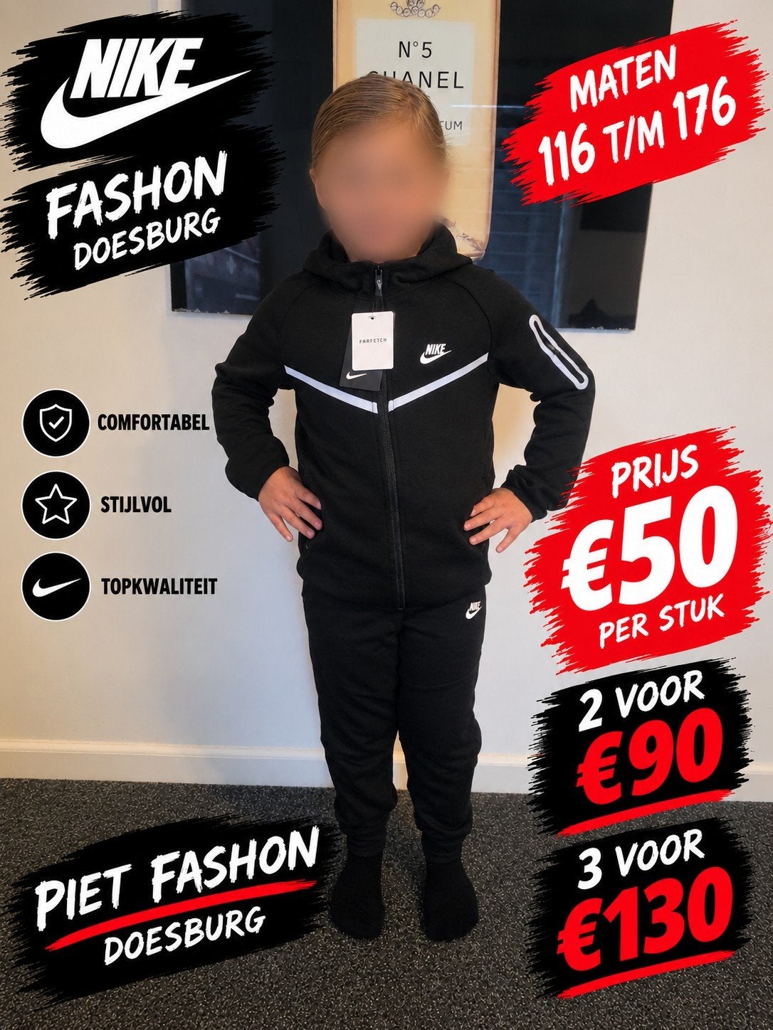 Nike Tech kids, Nike, Nieuw, Overige maten, Ophalen of Verzenden