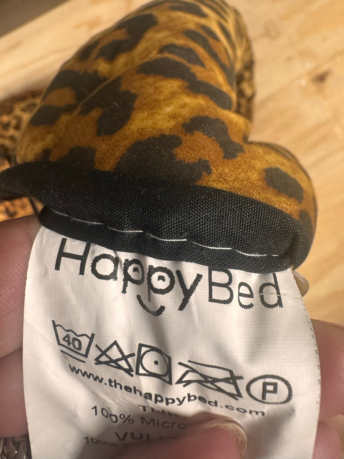 HappyBed Dekbed Panterprint - Zo goed als nieuw, Meerkleurig, Tweepersoons, Ophalen of Verzenden, Deken of Dekbed
