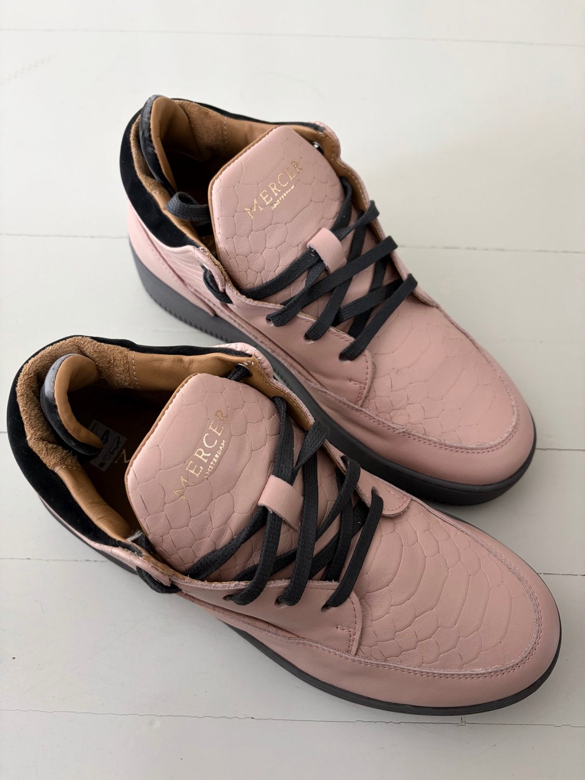 Mercer Amsterdam Grand sneakers - Nude/Roze - Maat 37, Nieuw, Ophalen of Verzenden, Sneakers of Gympen, Roze