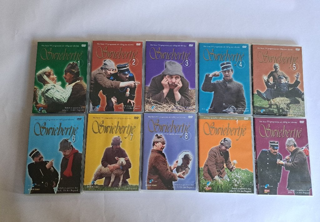 Swiebertje complete boxset deel 1 t/m 10 (10xDVD), Cd's en Dvd's, Dvd's | Tv en Series, Alle leeftijden, Boxset, Ophalen of Verzenden