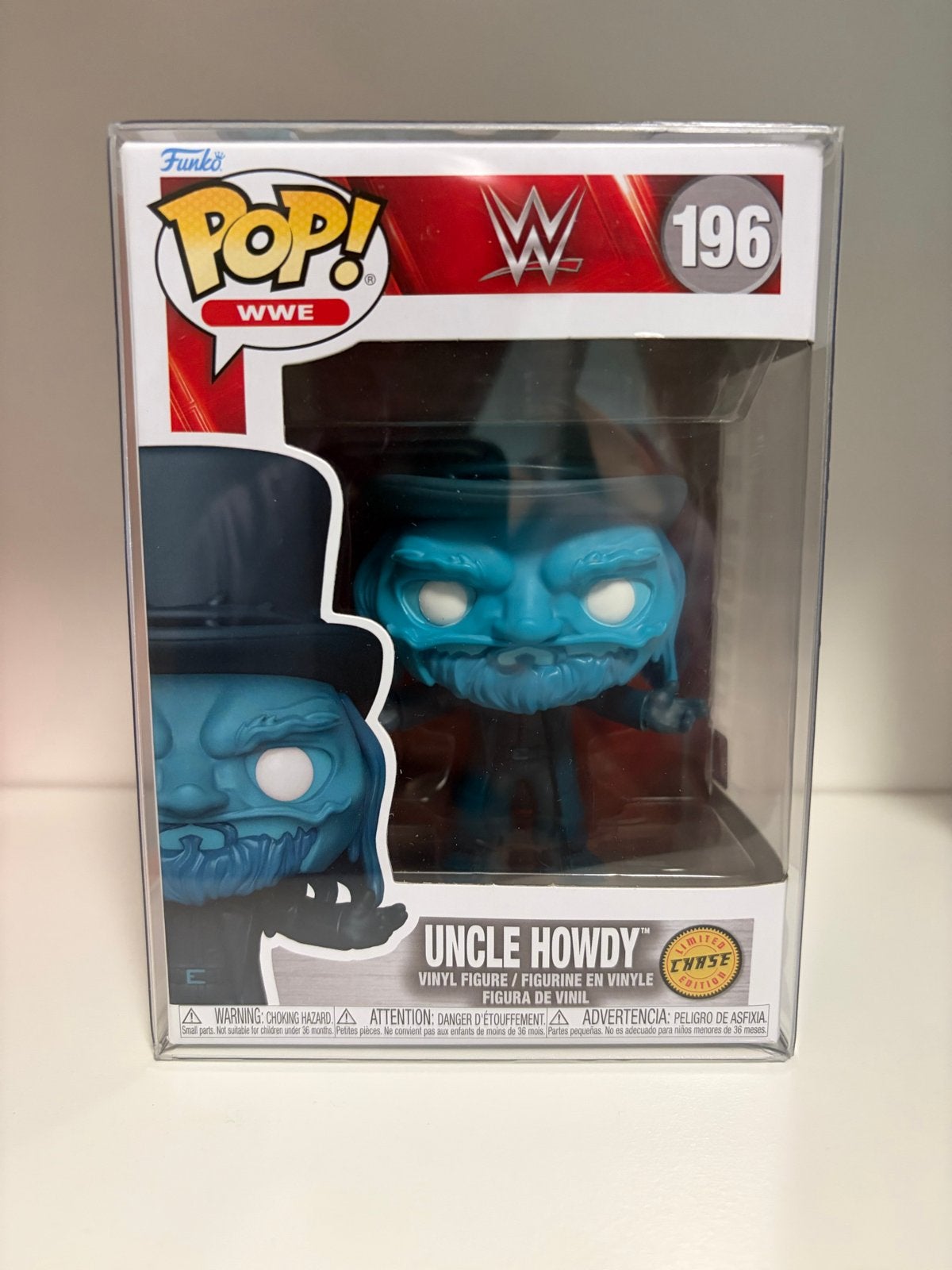 Funko Pop! WWE Uncle Howdy Chase Edition #196, Ophalen of Verzenden, Nieuw