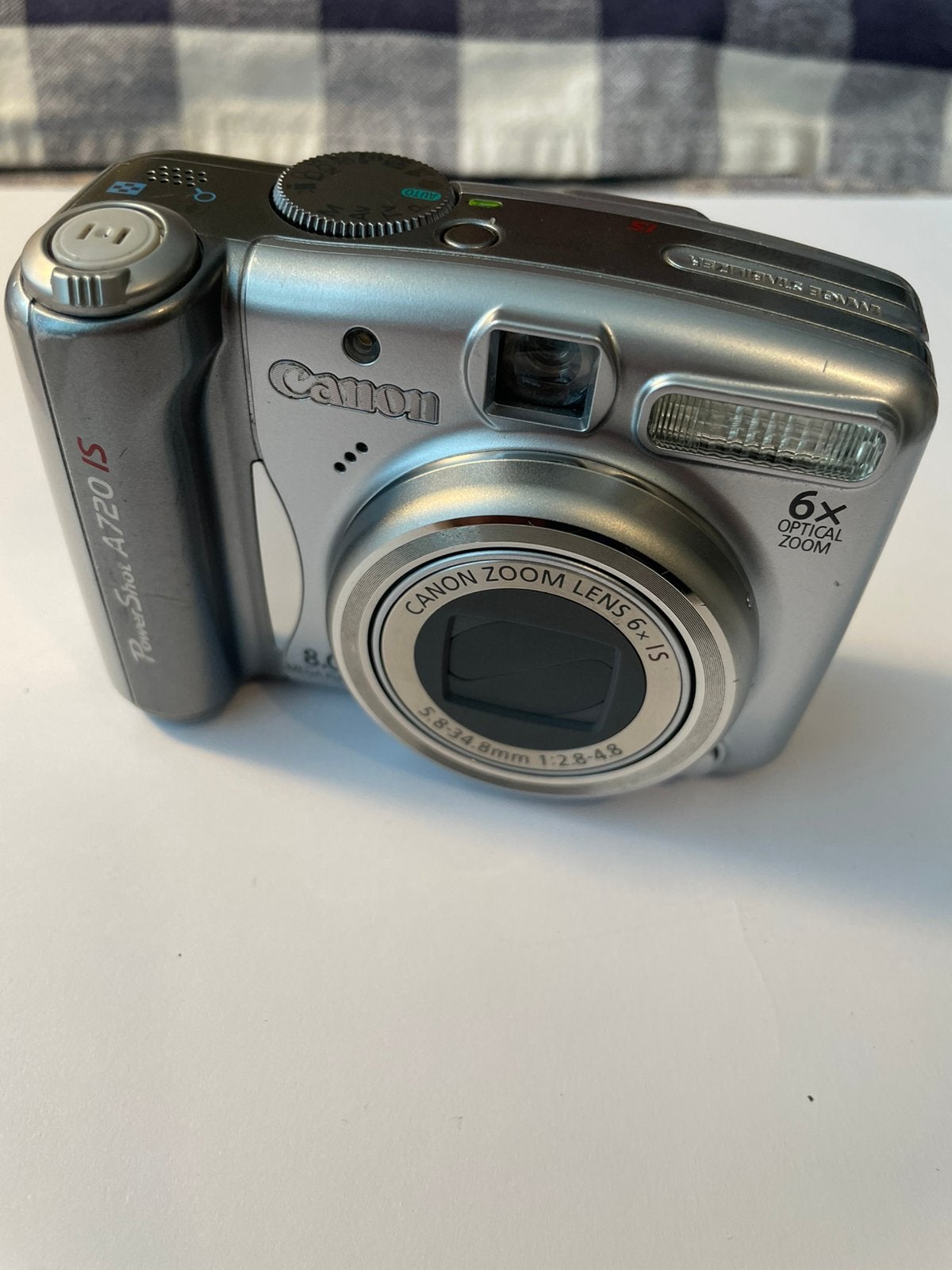 Canon Powershot dig Camera A720, Gebruikt, Canon, Compactcamera, Cameratas