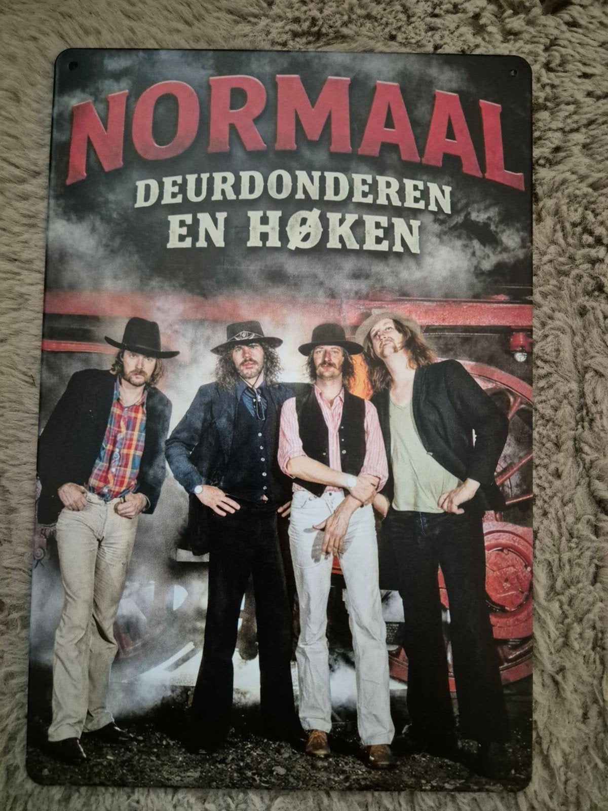 Normaal deurdonderen en høken reclamebord, Verzamelen, Ophalen of Verzenden, Nieuw, Reclamebord