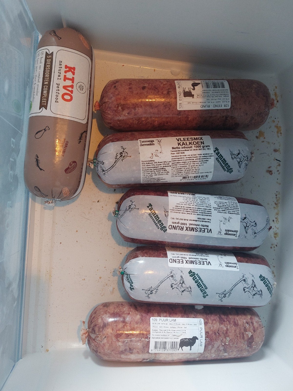 diepvries voer hond nieuw, Dieren en Toebehoren, Dierenvoeding, Ophalen, Hond