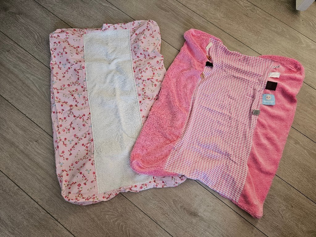 aankleedkussenhoes hoes aankleedkussen roze, Ophalen of Verzenden, Gebruikt, Aankleedkussen