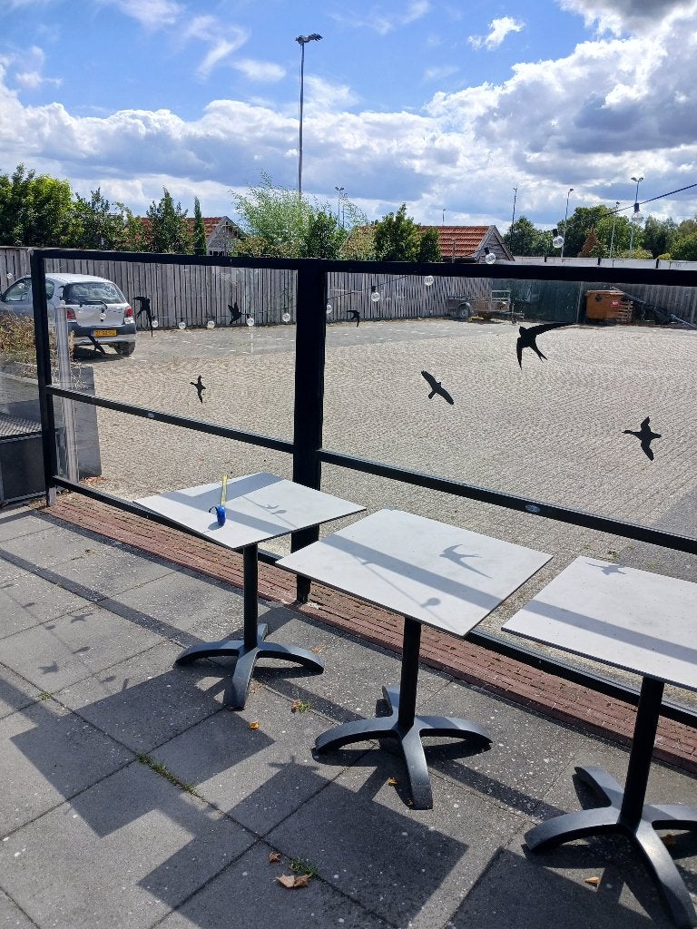 Windschermen gehard glas, Ophalen, Zo goed als nieuw