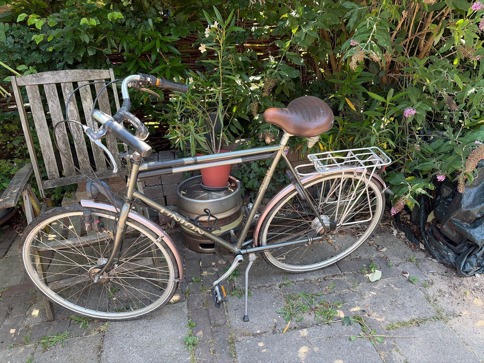 Union herenfiets met versnellingen, Gebruikt, Versnellingen, Ophalen, Overige merken