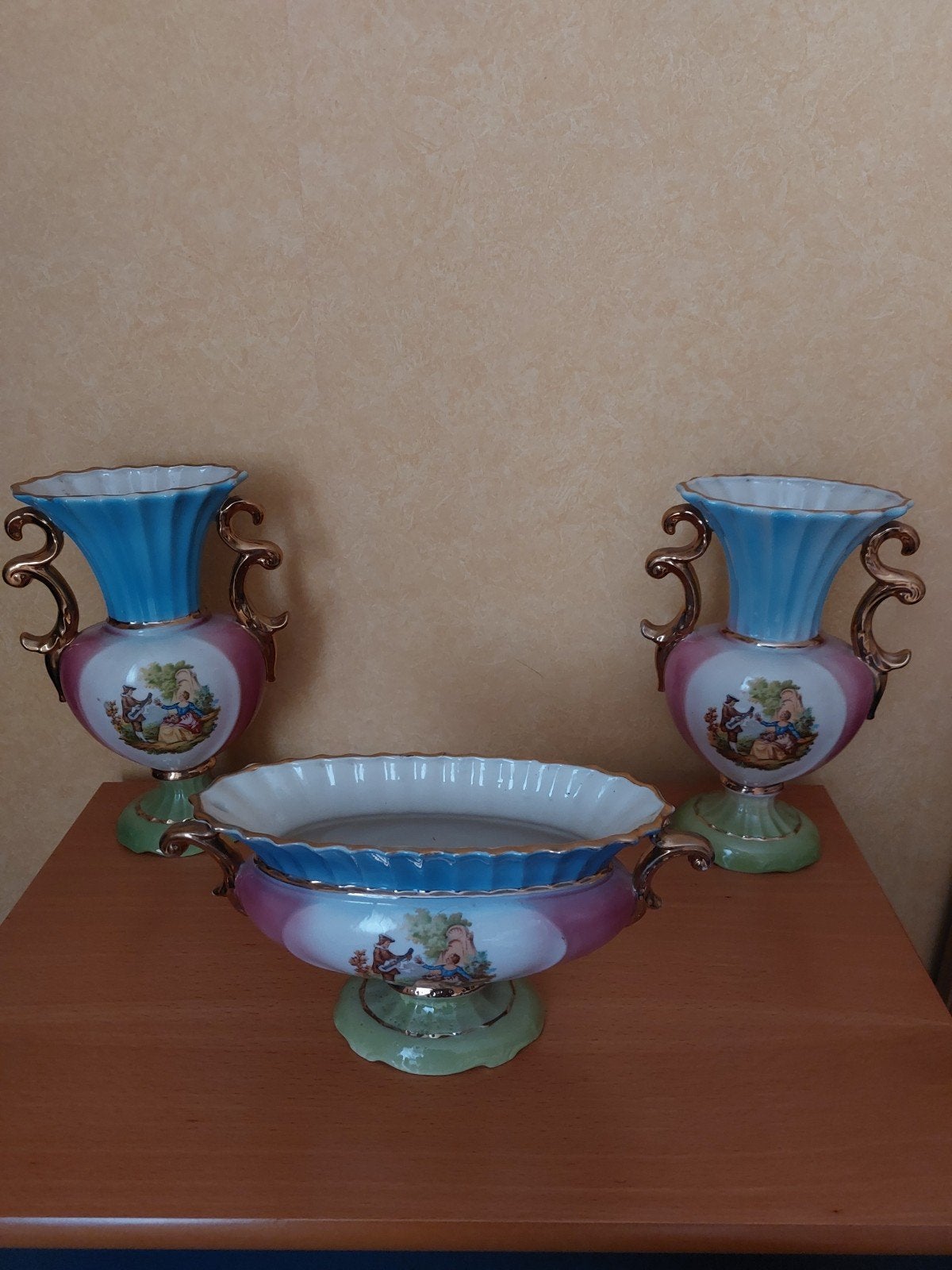 Kaststel drie delig., Antiek en Kunst, Ophalen of Verzenden