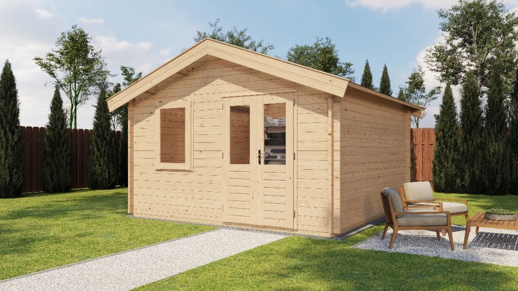 Lugarde Select Tuinhuis Loenen 400x400cm - Onbehandeld