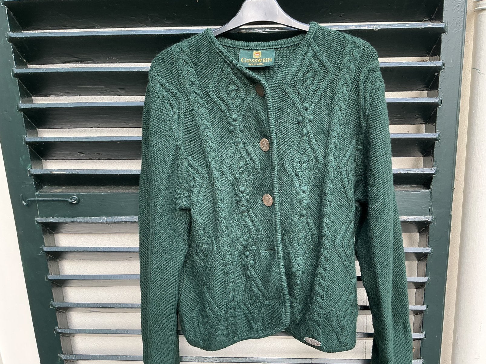 Giesswein wollen vest 38/40, Kleding | Dames, Ophalen of Verzenden, Zo goed als nieuw, Maat 38/40 (M)