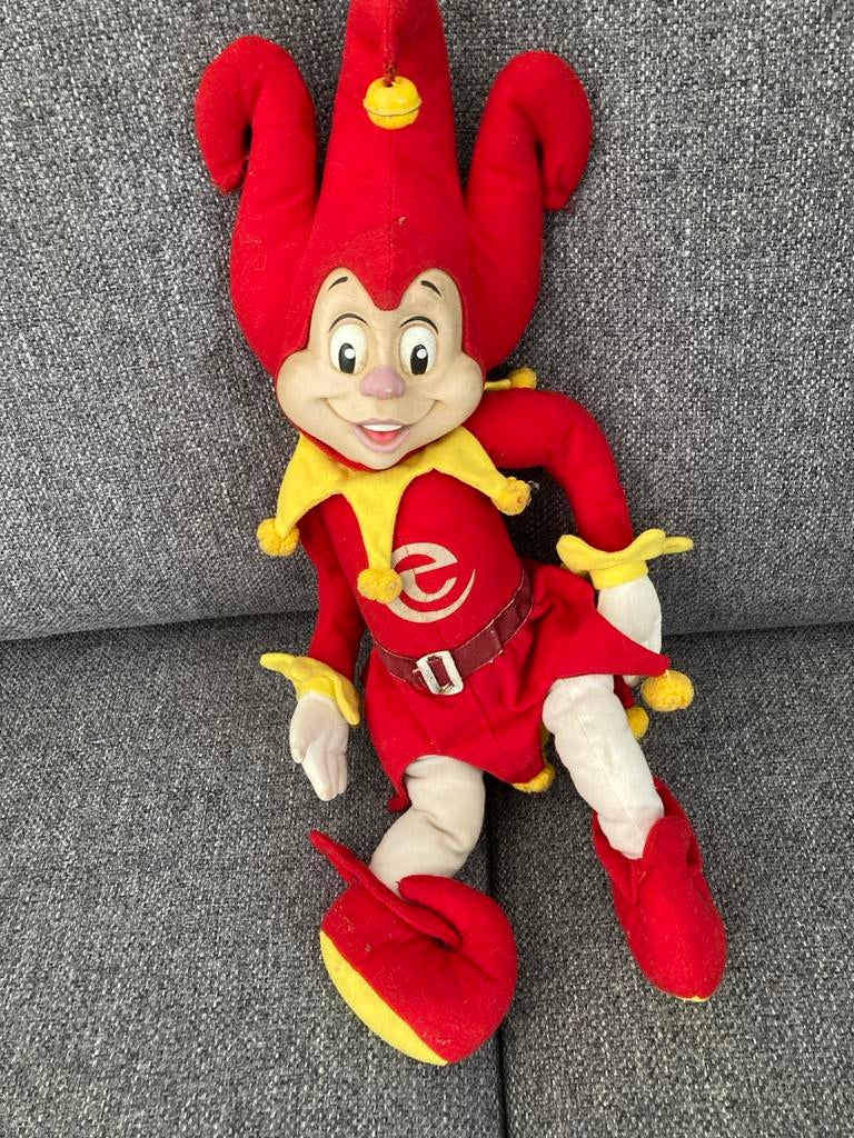 Vintage Efteling Pardoes knuffel, Ophalen, Gebruikt, Beeldje of Poppetje