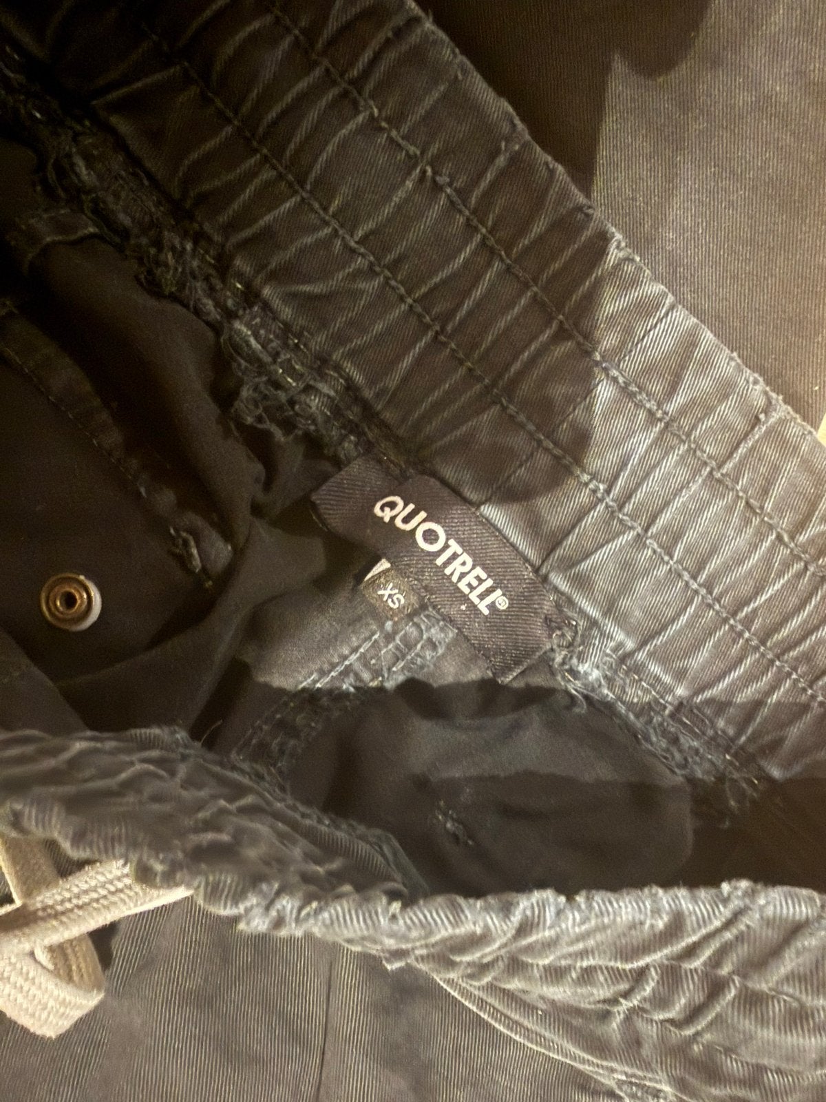QUOTRELL Cargo Jogger Broek Zwart Maat XS, Ophalen of Verzenden, Zo goed als nieuw, Maat 46 (S) of kleiner, Zwart