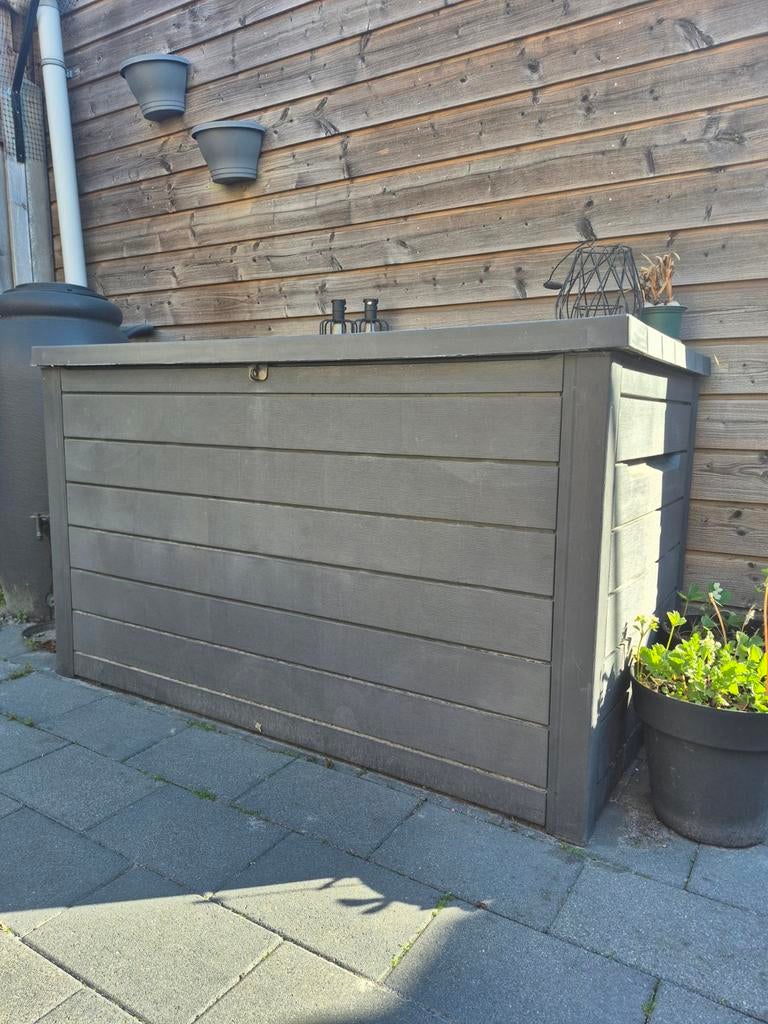 Kussenbox, Tuin en Terras, Ophalen, Zo goed als nieuw, Kunststof, Overige typen