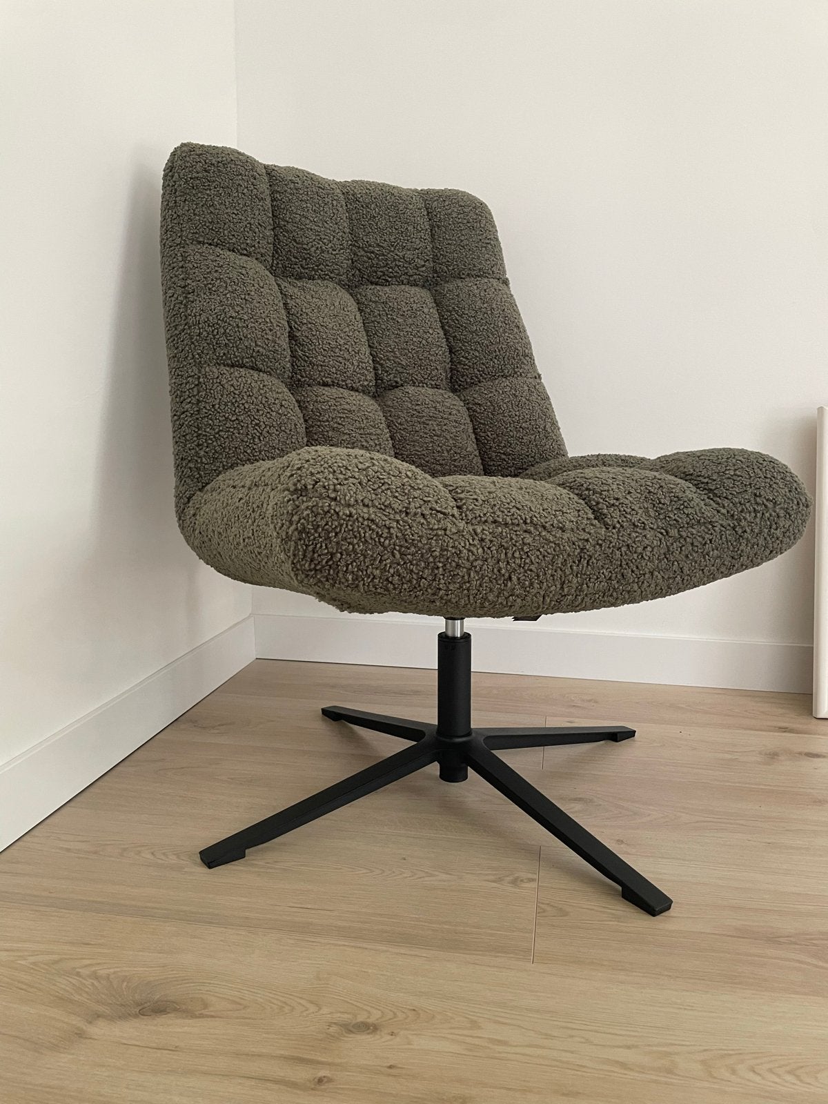 JOB Draaibare Fauteuil Groen Karwei – Nieuw, Ophalen, Overige kleuren, Nieuw, Eén