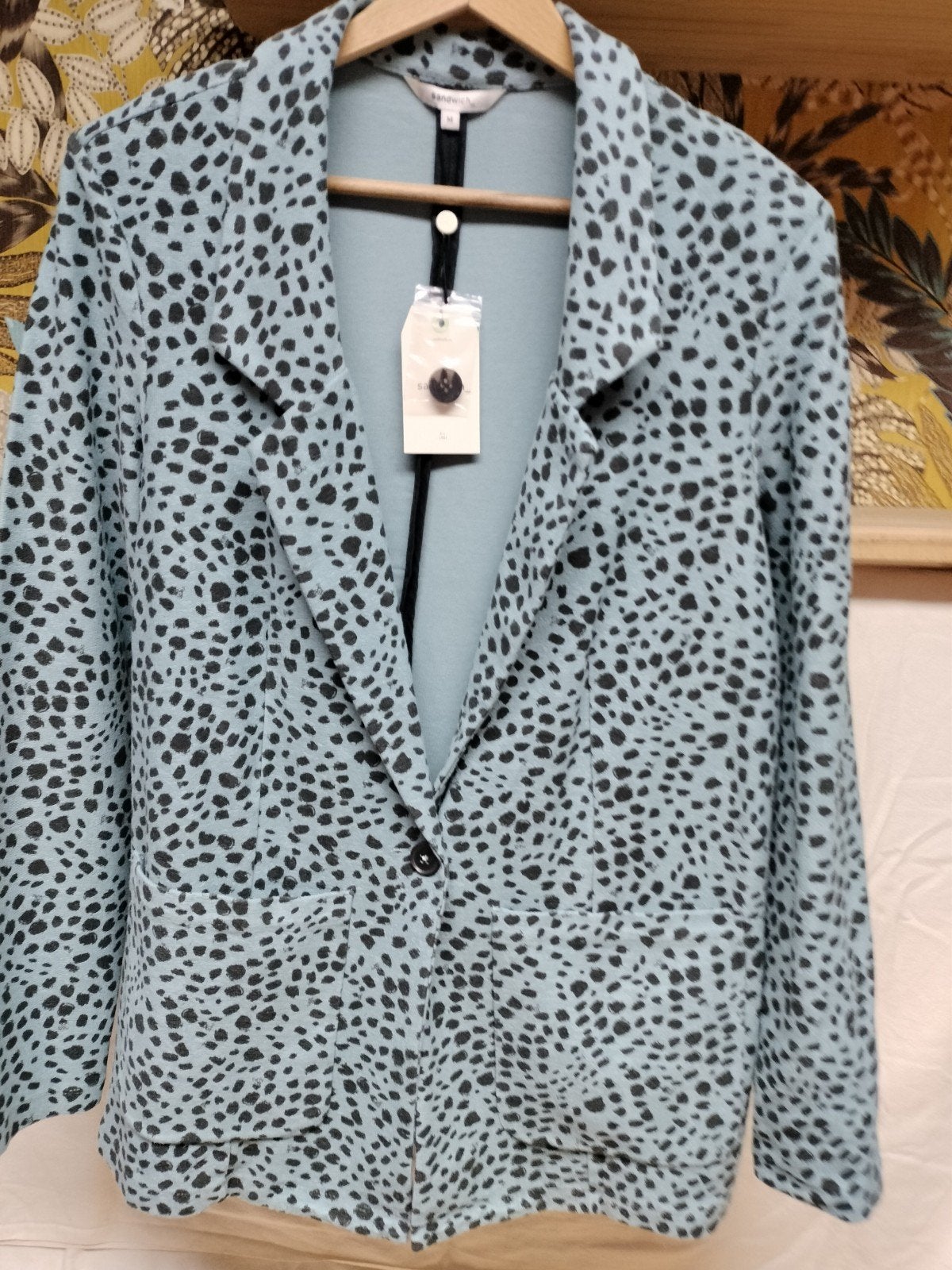 Vest / Blazer van Sandwich M, Kleding | Dames, Maat 38/40 (M), Blauw, Nieuw, Ophalen of Verzenden