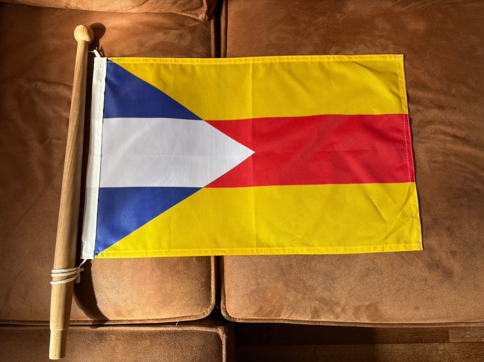 Vlag met vlaggenstok Muiderberg * Nieuw*, Ophalen of Verzenden