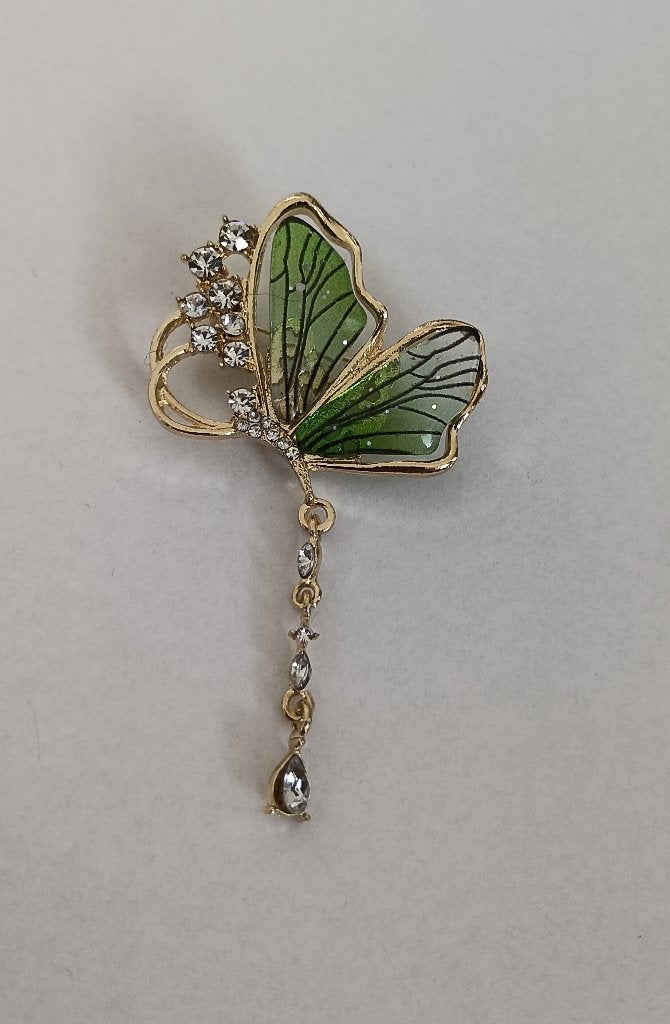 Vlinder broche, Overige materialen, 4 tot 7 cm, Overige kleuren, Nieuw