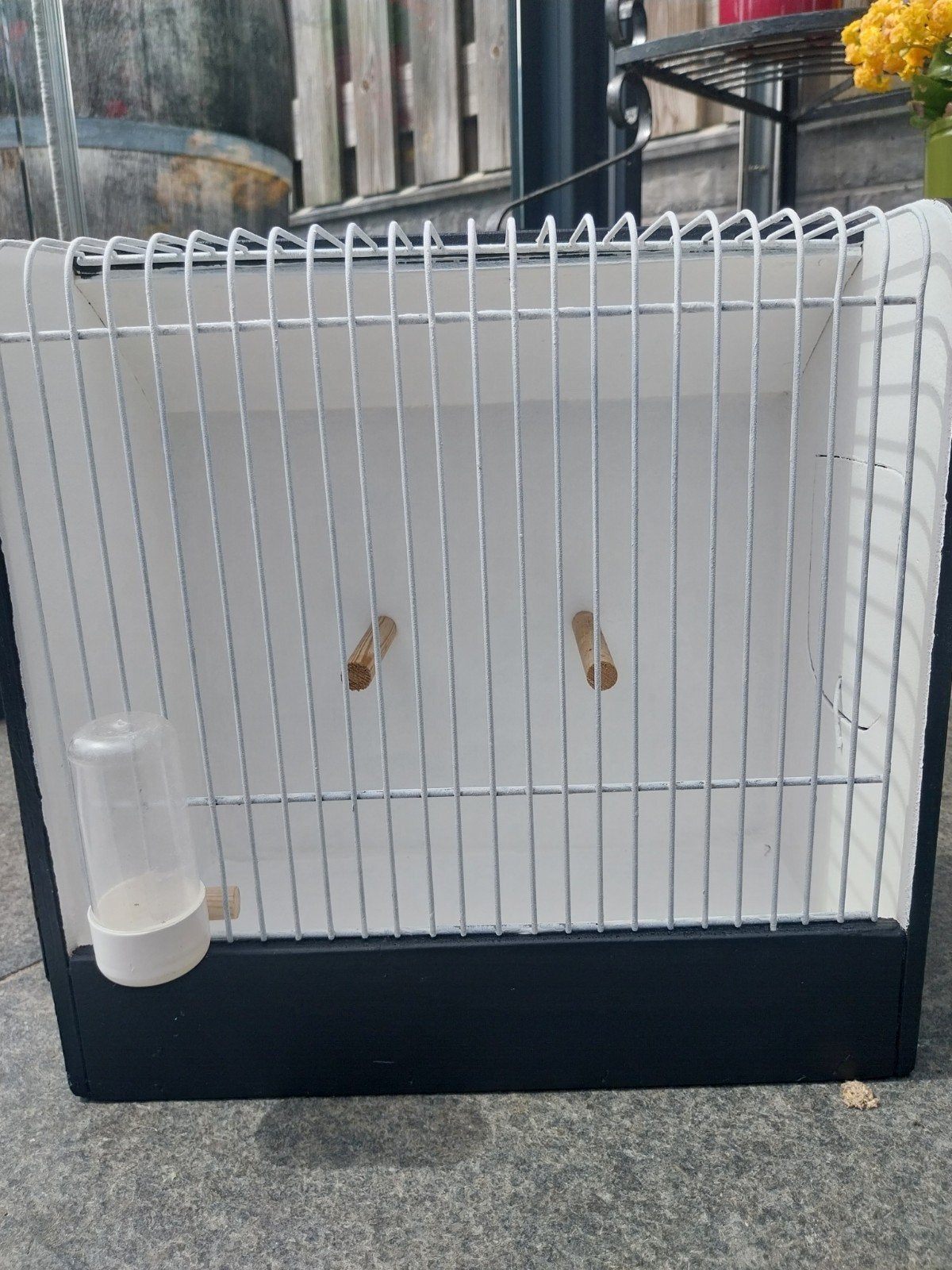 TT kooi, Ophalen of Verzenden, Zo goed als nieuw, Hout, Vogelkooi