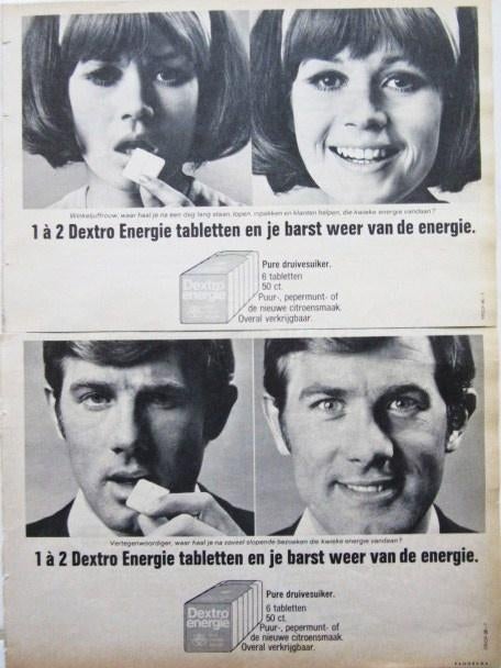50+ vintage reclames keel haar en drogist producten 1967-69, Verzamelen, Ophalen of Verzenden, Gebruikt, Overige typen