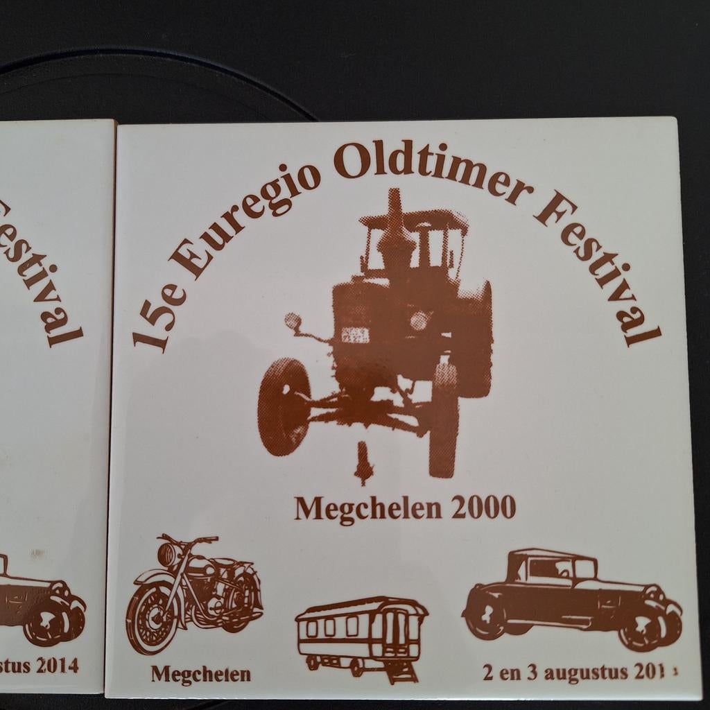 15e Euregio Oldtimer Festival Megchelen tegels trekker, Ophalen, Zo goed als nieuw, Auto's