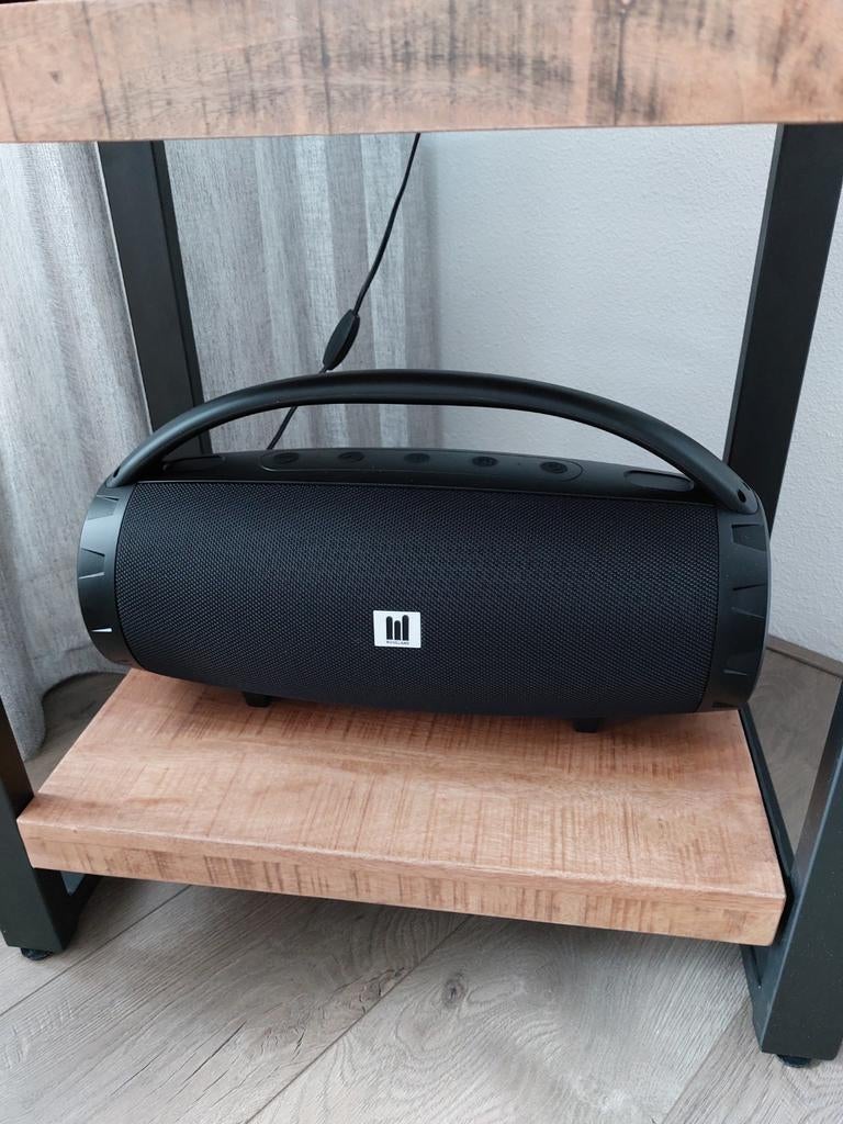krachtige  boombox Bluetooth speaker, Audio, Tv en Foto, Luidsprekers, Overige typen, Zo goed als nieuw, 60 tot 120 watt, Ophalen
