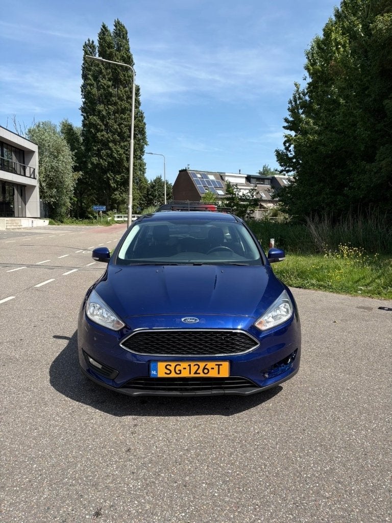 Ford Focus 1.5 Tdci 120pk 2018 Blauw, Auto's, 4 cilinders, Blauw, Origineel Nederlands, Particulier