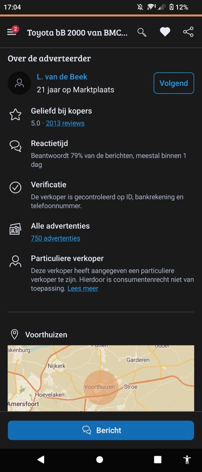 pas op !!!!!! Oplichter l van de beek, Ophalen of Verzenden, Overige typen