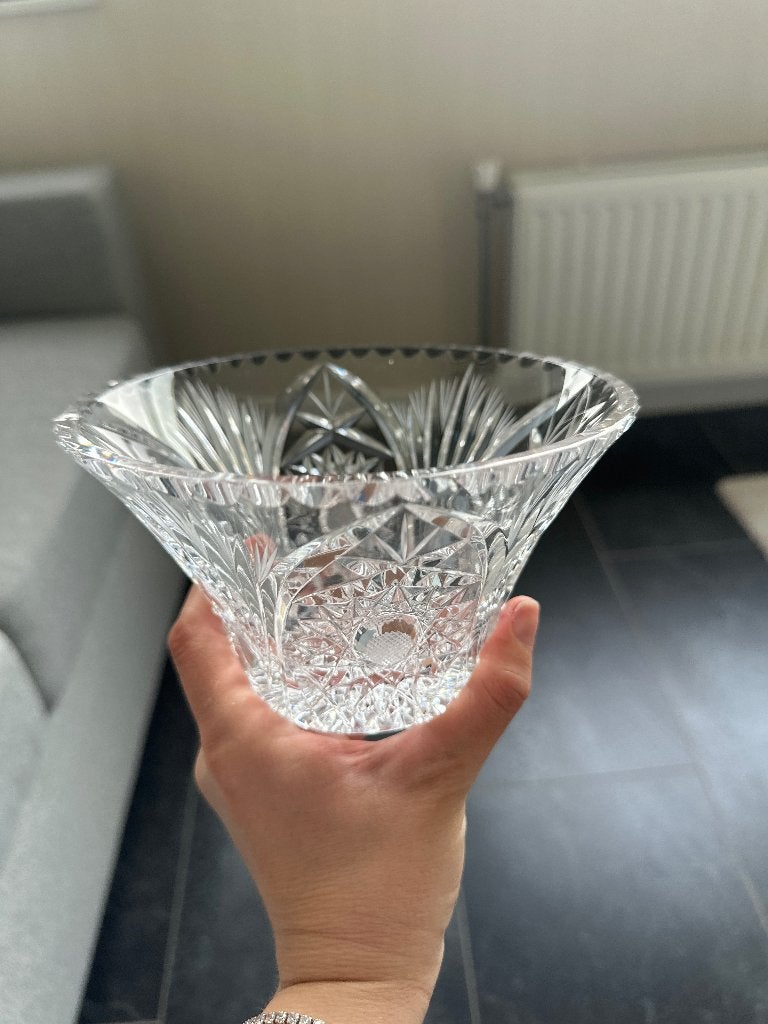 Crystal vaas, Antiek en Kunst, Antiek | Glas en Kristal, Ophalen