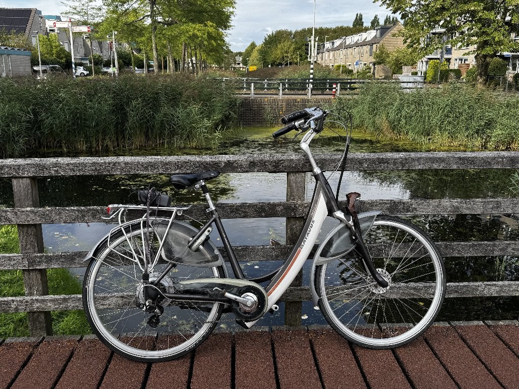 Batavus Volta elektrische damesfiets, Ophalen, Gebruikt, Batavus, 47 tot 51 cm