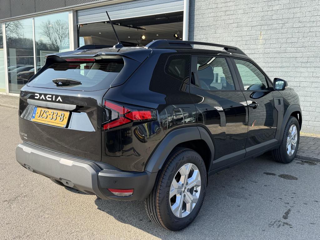Dacia Duster 1.8 hybrid 155 expression PACK WINTER / MEDIA N, Auto's, Dacia, Lichtsensor, Stof, 1789 cc, Zwart