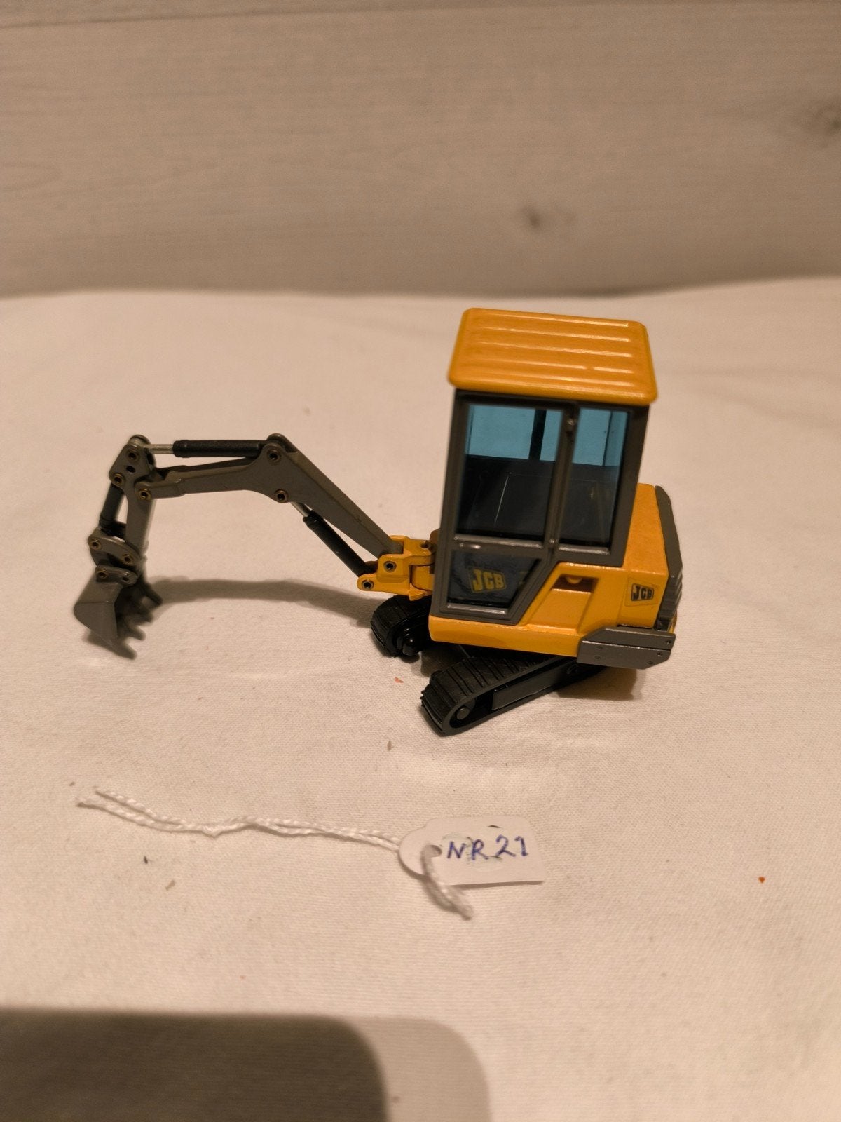 JCB 801 Mini Graafmachine Speelgoedmodel, Ophalen of Verzenden, Gebruikt, 1:32 tot 1:50, Overige merken