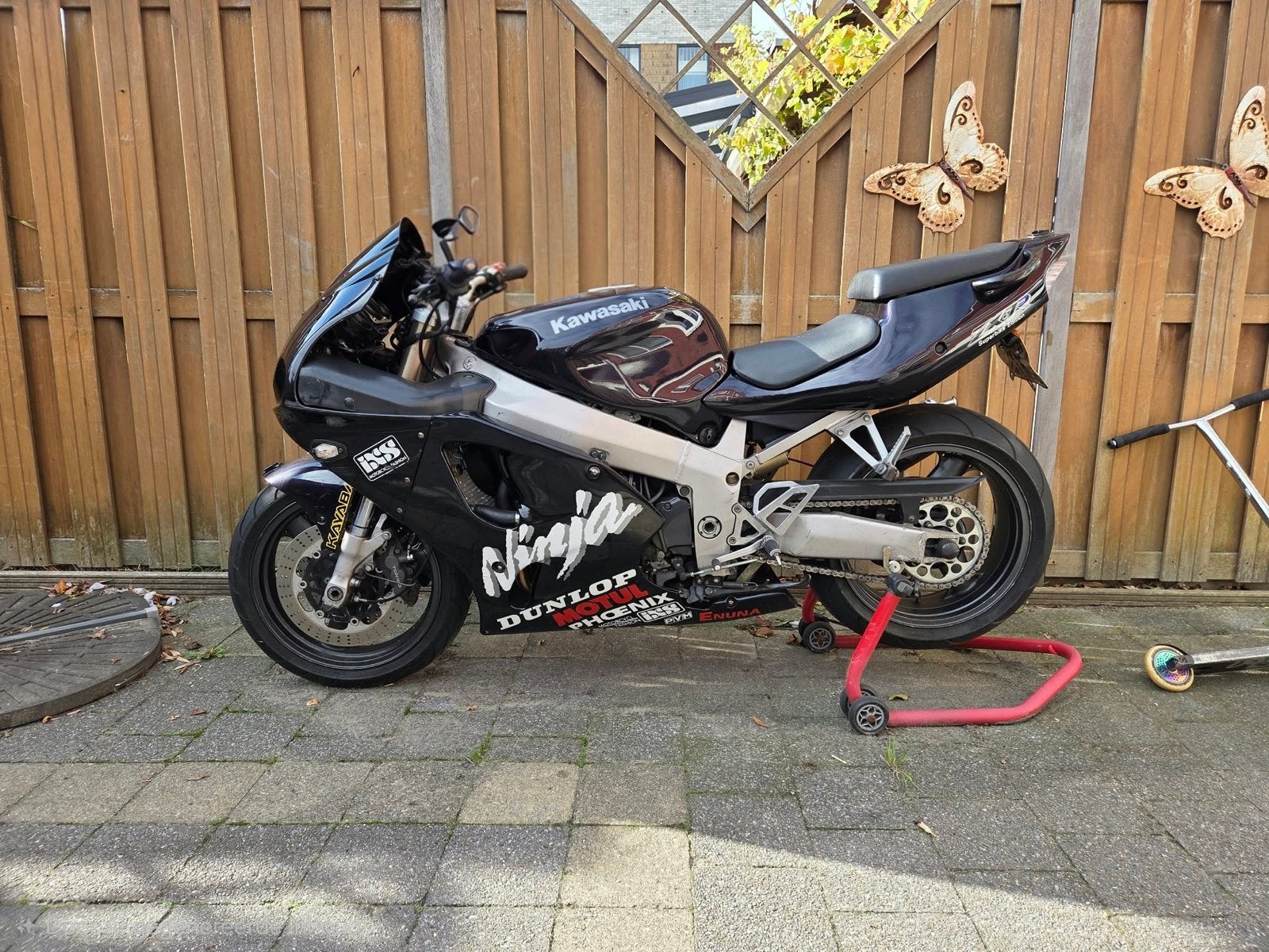Kawasaki Ninja ZX-7R-Sportieve motorfiets, 750 cc, Sportuitlaat, Occasion, 4 cilinders