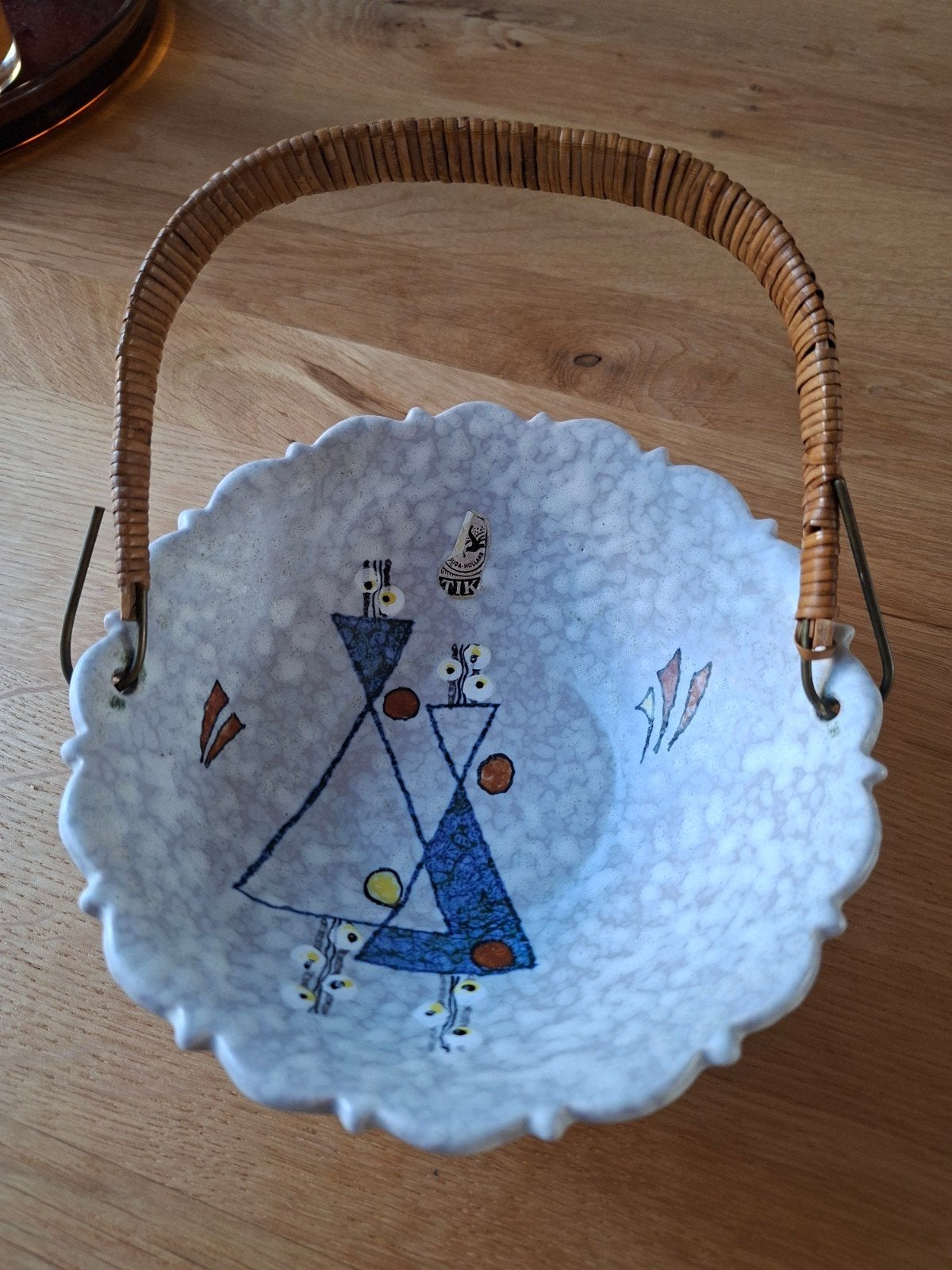 Vintage Piza Holland Tiko Gouda Keramiek Schaaltje -, Antiek en Kunst, Ophalen of Verzenden