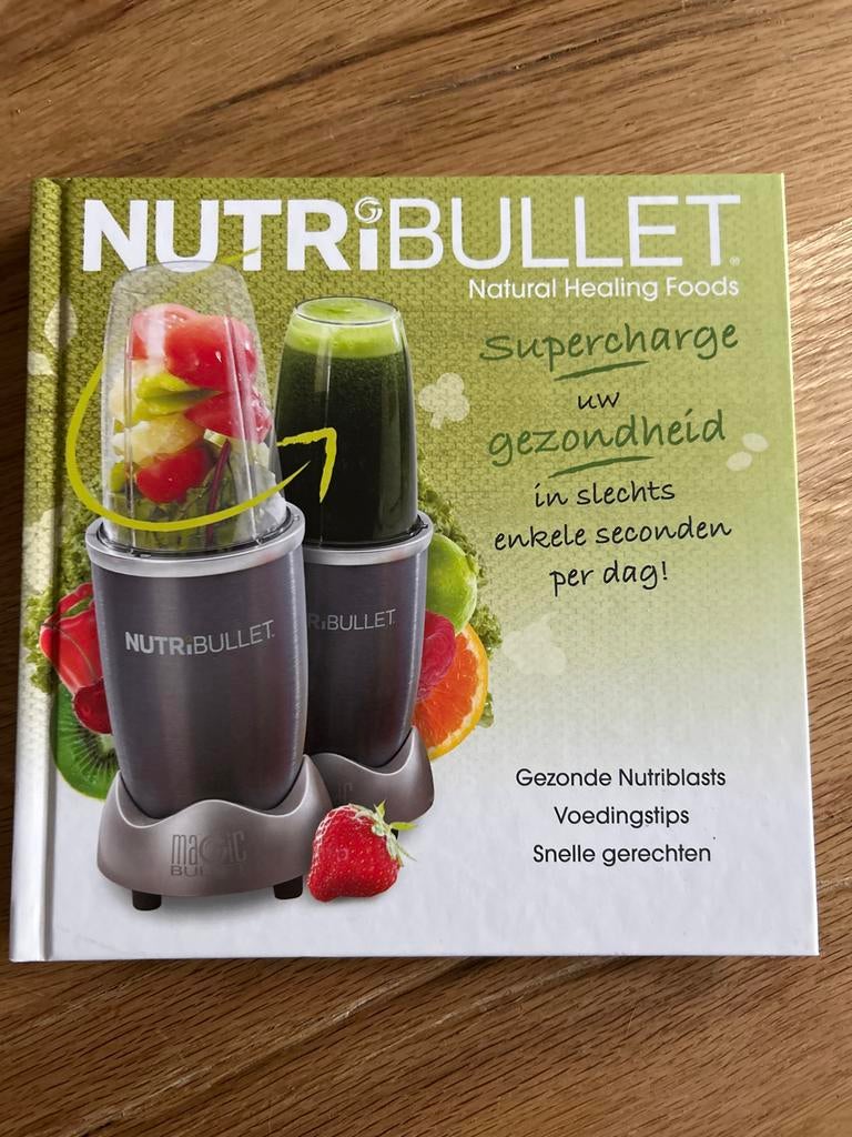 Nutribullet: Natural Healing Foods - Gezondheid Boek, Ophalen of Verzenden, Zo goed als nieuw, Dieet en Voeding