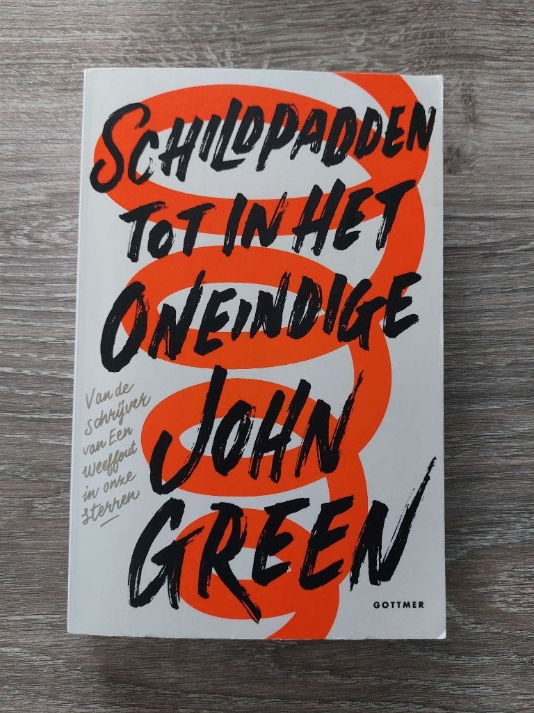 John Green - Schildpadden tot in het oneindige, Ophalen of Verzenden, Zo goed als nieuw, John Green