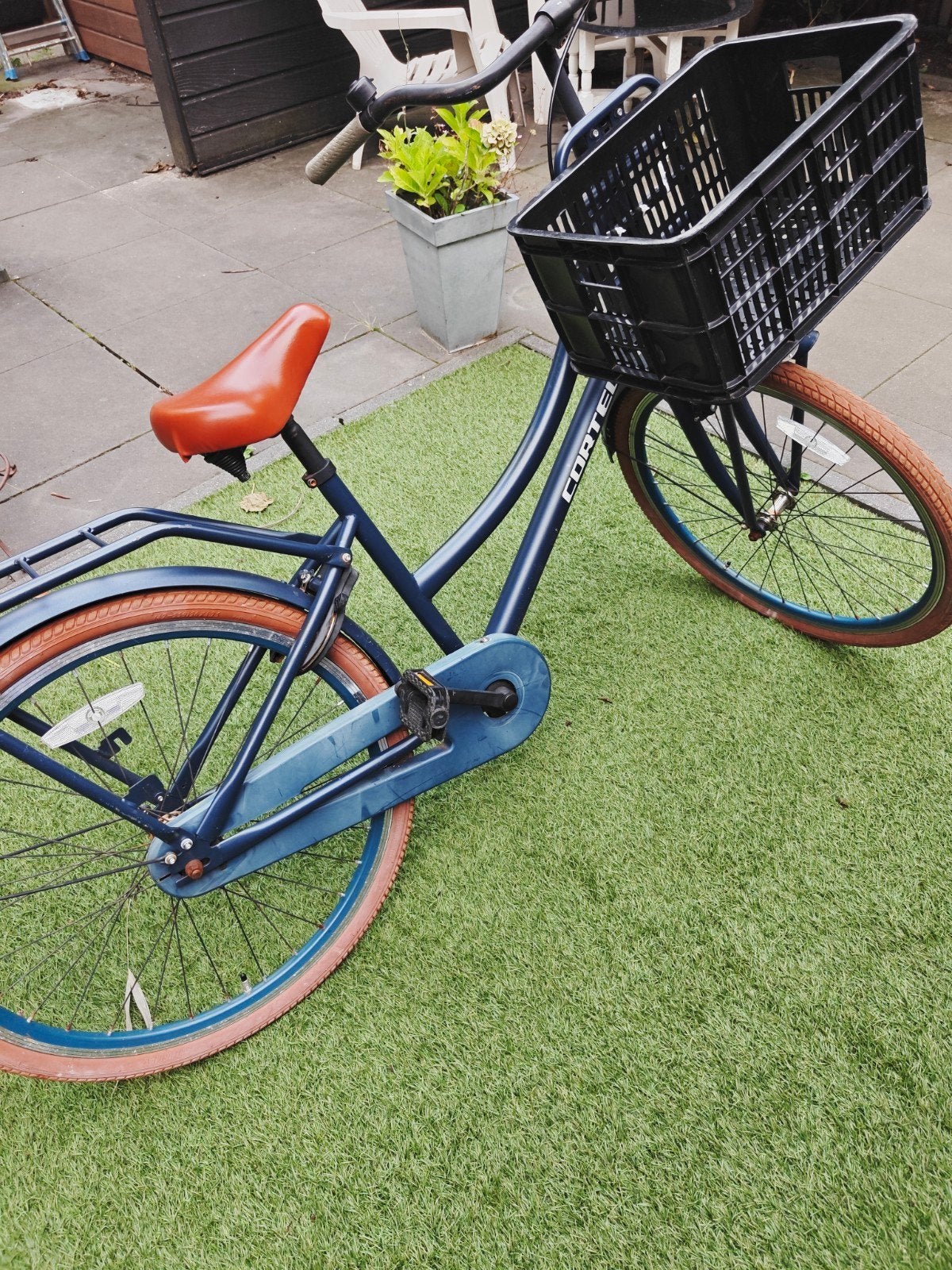 Cortina U4 Transportfiets Dames - Zo goed als nieuw, Terugtraprem, Zo goed als nieuw, Ophalen, Overige merken