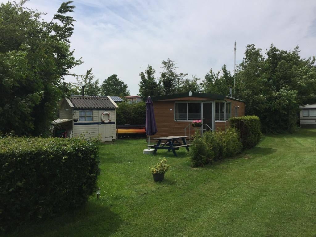 stacaravan chalet friesland , kuilart a.h water fluessen, Recreatiepark, Chalet, Bungalow of Caravan, Aan meer of rivier, Wasmachine