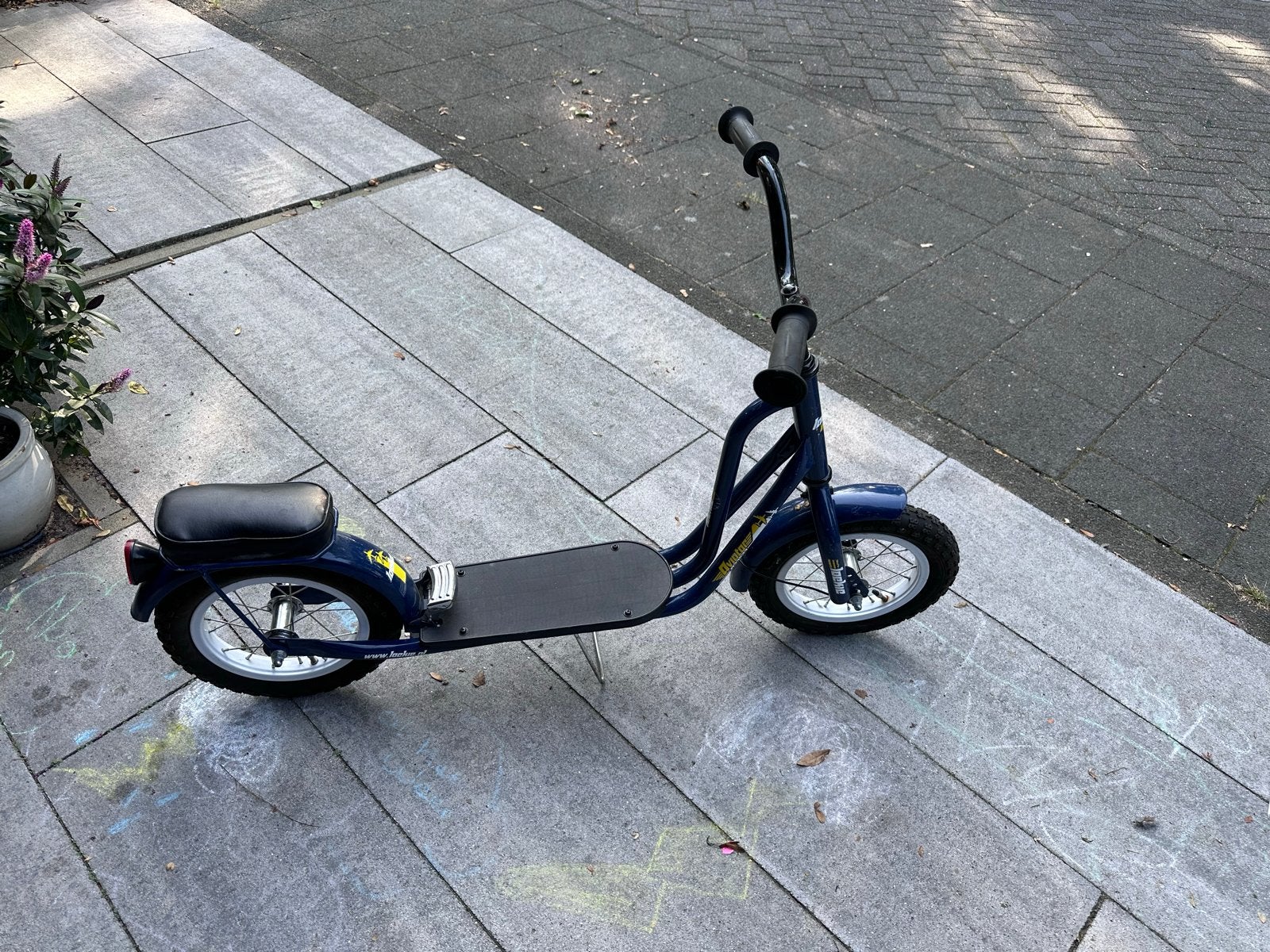 Loekie kinderstep, zo goed als nieuw, Fietsen en Brommers, Ophalen, Zo goed als nieuw, Gewone step